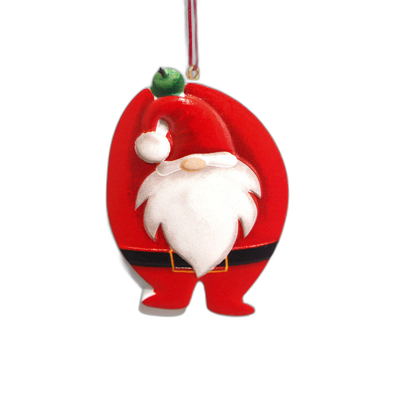 2023 Santa Claus refrigerator stickers Christmas resin magnetic pendant snowman three-dimensional home decorations wholesale wholesale
