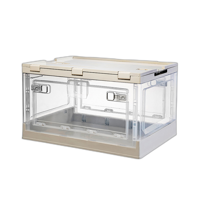 Dream school storage box household clothing toy finishing artifact transparent folding wardrobe plastic box