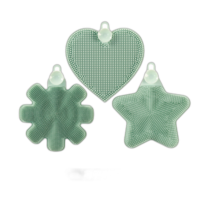 Silicone dishwashing brush wholesale kitchen scouring pad to pots and dishes dishes