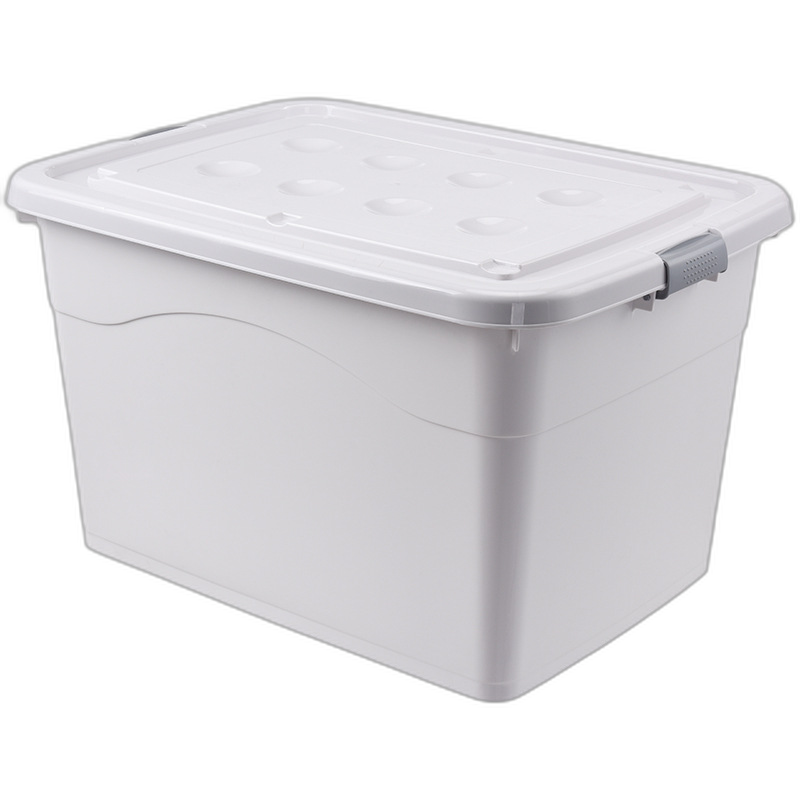 Storage box extra large household goods plastic wholesale storage clothes dormitory thickened finishing box