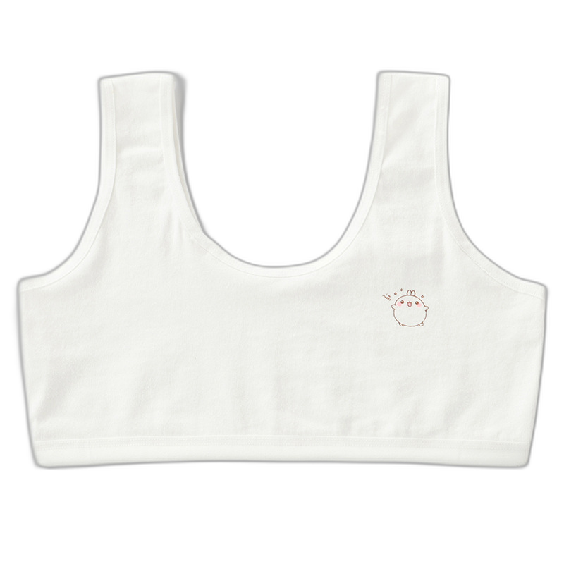 Development period underwear female student girl cotton vest young junior high school 8-9-12 years old tube top top