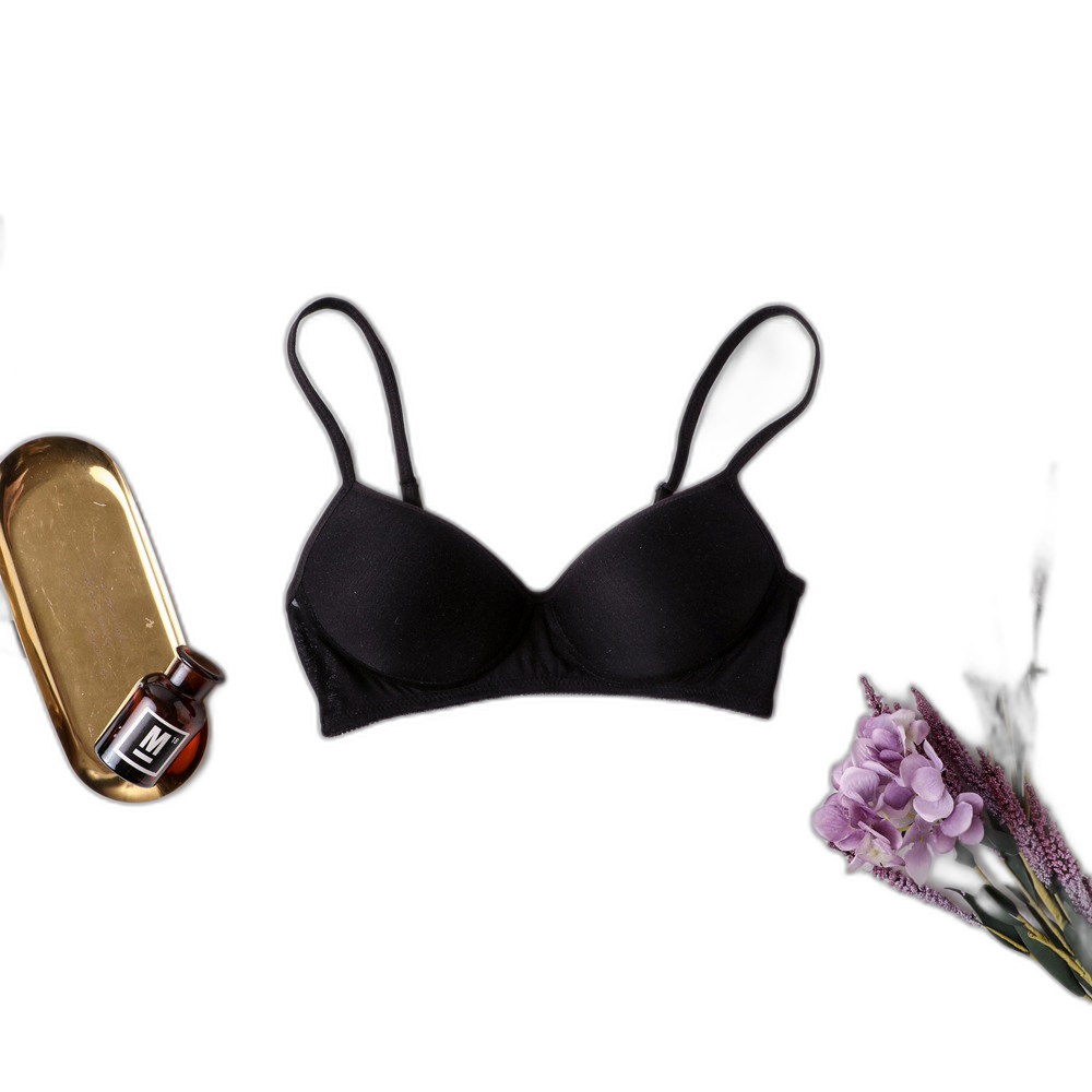 Yuyue silk bra women's new thin section no steel ring trace mulberry girl underwear foreign trade wholesale wholesale