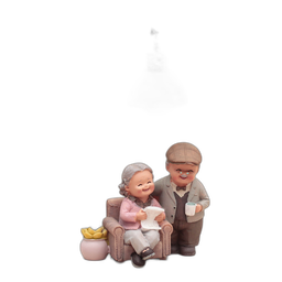 Creative old man decoration