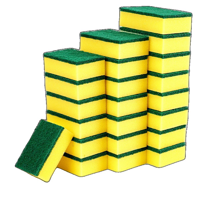 High-density business ultra-thick sponge wipe housework cleaning kitchen supplies dishwashing magic scrub dishcloth wholesale wholesale