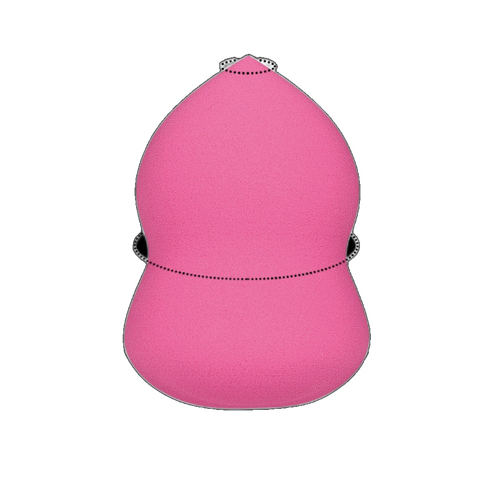 No-eat powder beauty egg, obliquely cut makeup dry and wet use gourd puff, no droplets, egg hair replacement replacement