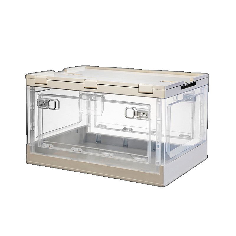 Dream school storage box household clothing toy finishing artifact transparent folding wardrobe plastic box