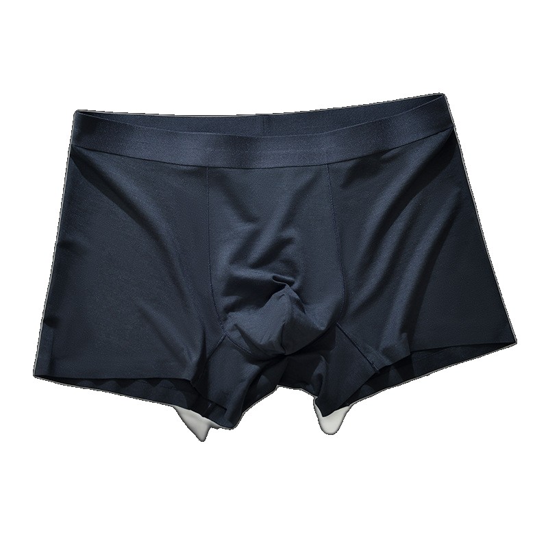 High-end seamless 60 count Lenzing Modal men's underwear breathable antibacterial ice silk boxer briefs wholesale wholesale