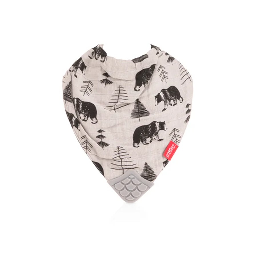 Nuby Cotton Muslin Teething Bib