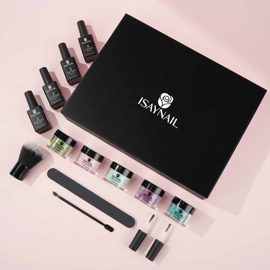 ISAYNAIL Dip Powder Nail Art Starter Kit