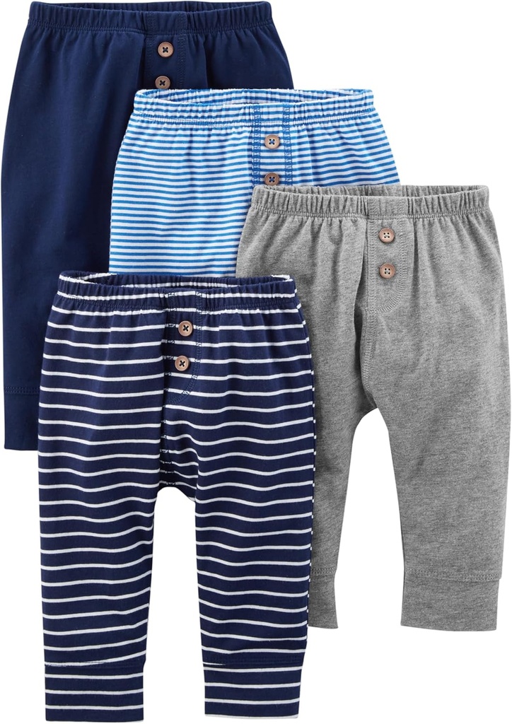 婴儿连体衣 unisex baby 4-pack neutral pant