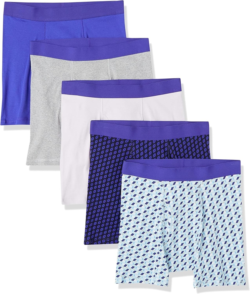men s underwear boxer briefs comfortable cotton tag-free