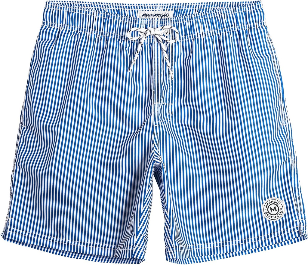 Mens Swim Trunks Quick Dry Swim Shorts with Mesh Lining Funny Swimwear Bathing Suits 7inch