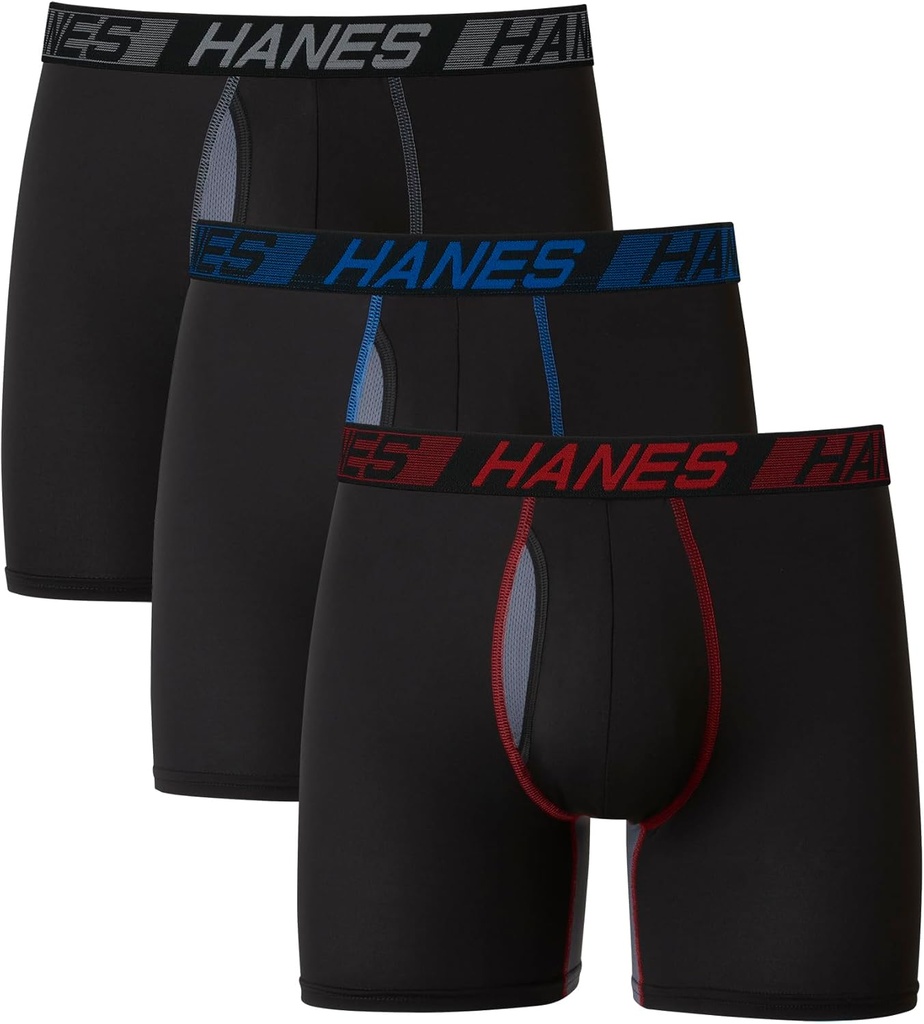 men s underwear boxer briefs pack 3-pack total support pouch long or short-leg boxer briefs