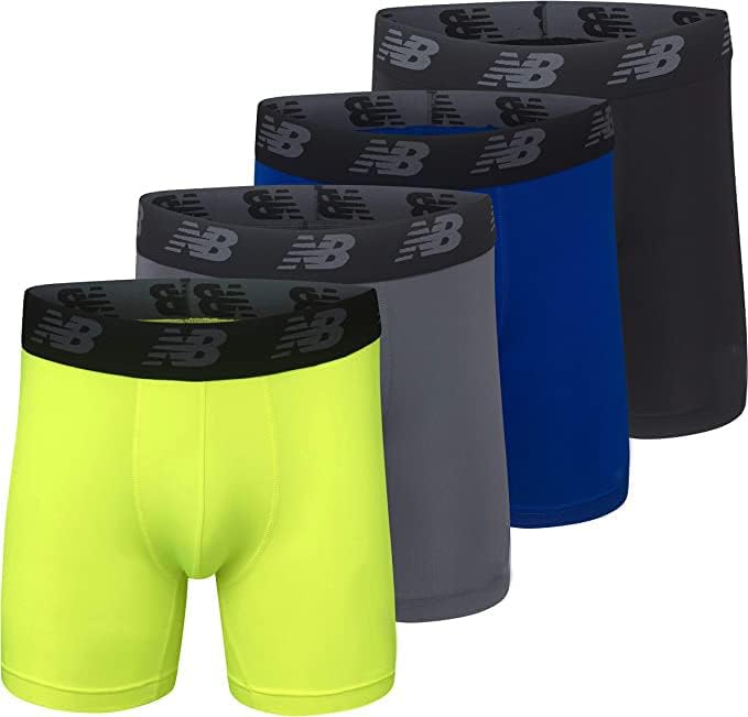 underwear men s mesh 5 no-fly boxer brief 4-pack