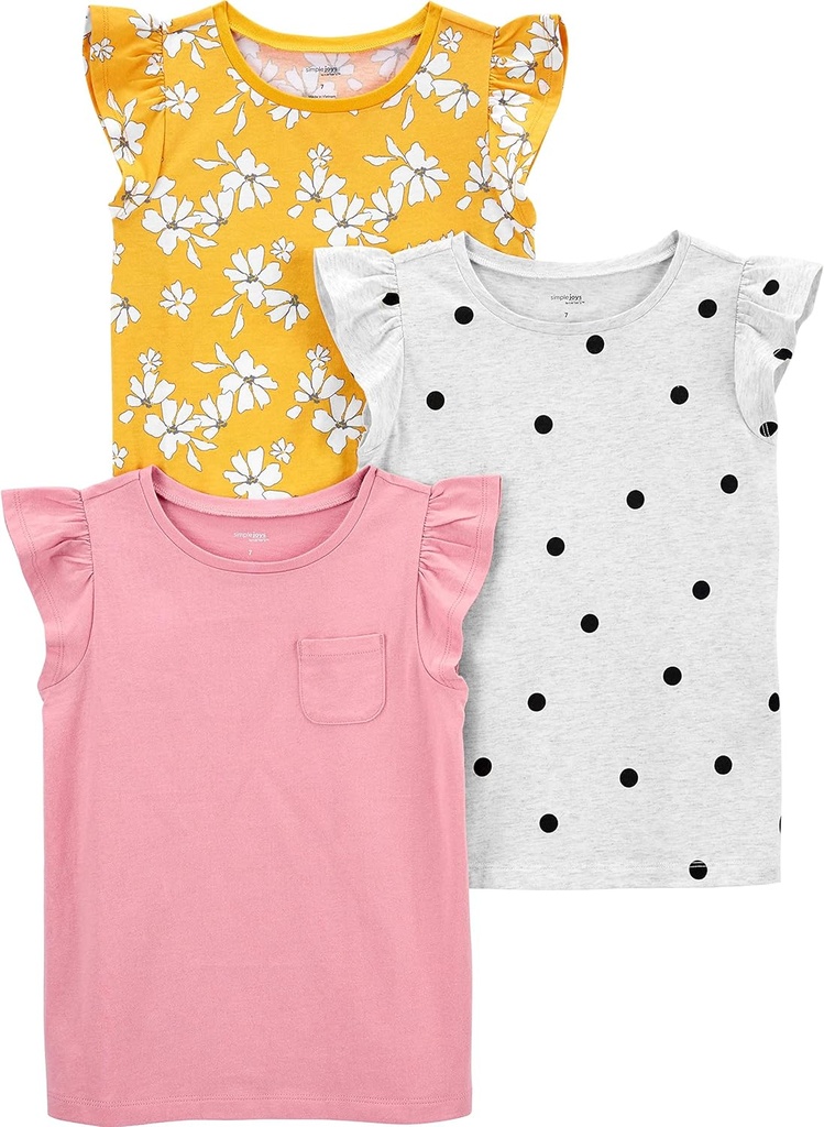 Baby and Toddler Girls' 2-Pack 4th of July Tops