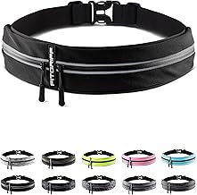 手机配件 fitgriff running belt for men women - secure jogging pouch for phone keys essentials - for all cell phones