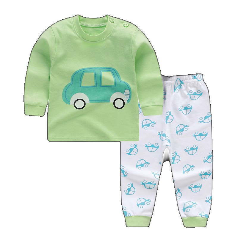 23 New Children's Underwear Cotton Sets Boys and Girls Infants Autumn Clothes Pants Home Baby Clothing Clothing (One Size)