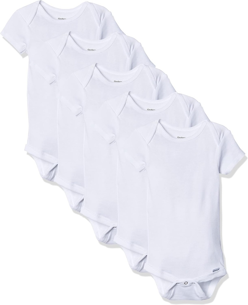 Baby 5-pack Solid Onesies Bodysuits