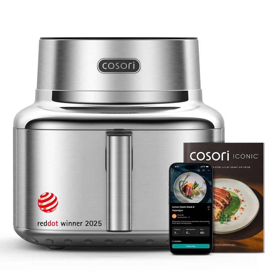 COSORI Iconic Smart Stainless Steel Air Fryer