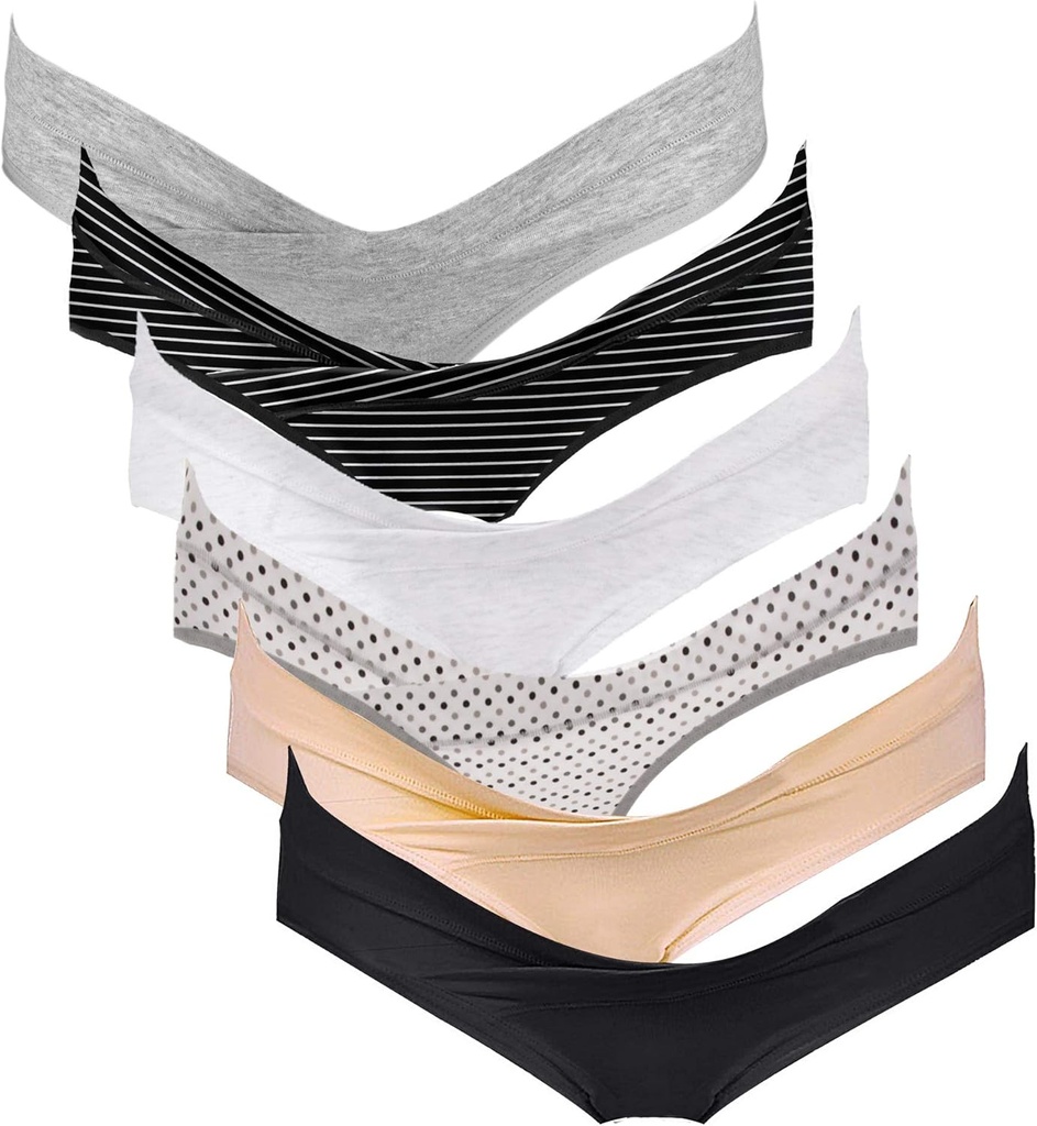 cotton maternity underwear under the bump pregnancy postpartum bikini panties