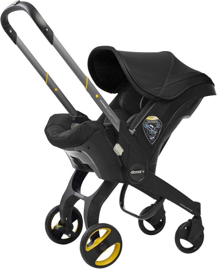 baby carrier doona car seat stroller nitro black - all-in-one travel system