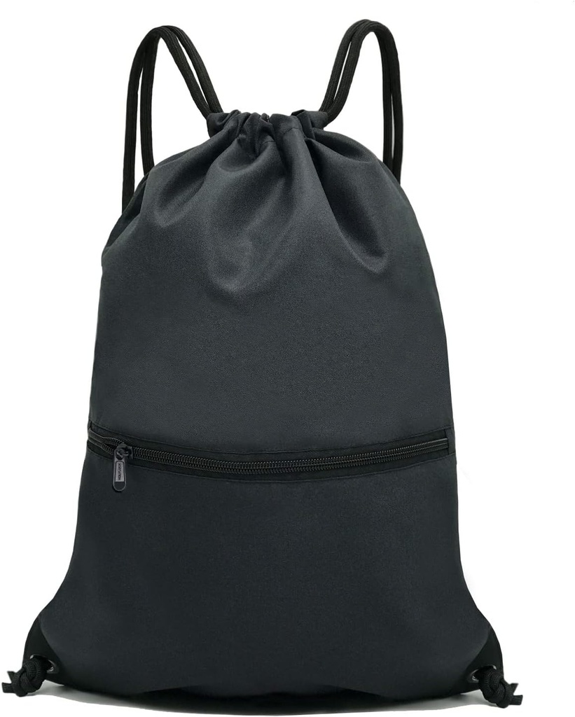 Drawstring Backpack Bag Sport Gym Sackpack (One Size)