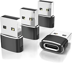 手机配件 elebase usb to usb c adapter for iphone 17 4pack usbc female to a male car charger adapter type c converter apple 17e 16 pro max 15 14 plus iwatch watch 11 10 ultra 3 ipad air samsung galaxy s26  (One Size)