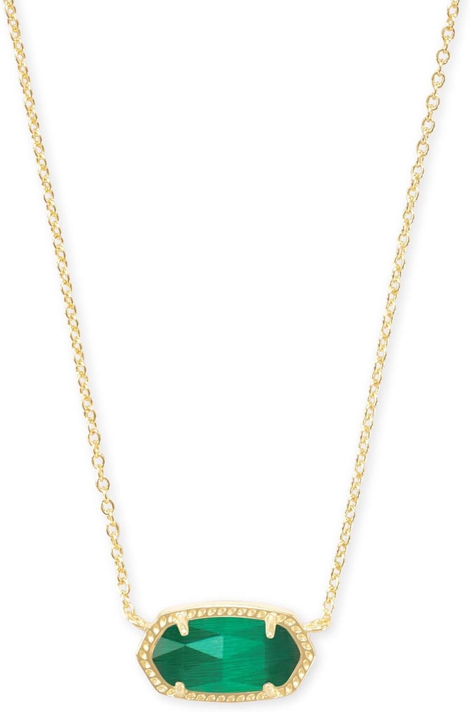 Elisa Pendant Necklace for Women, Fashion Jewelry, 14k Gold-Plated (One Size)