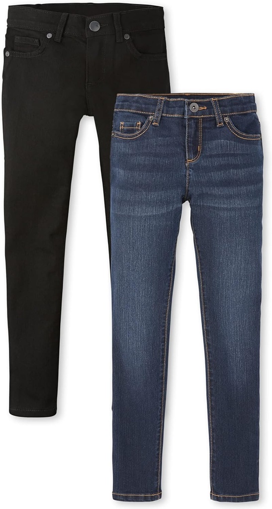 Girls Super Skinny Jeans (One Size)