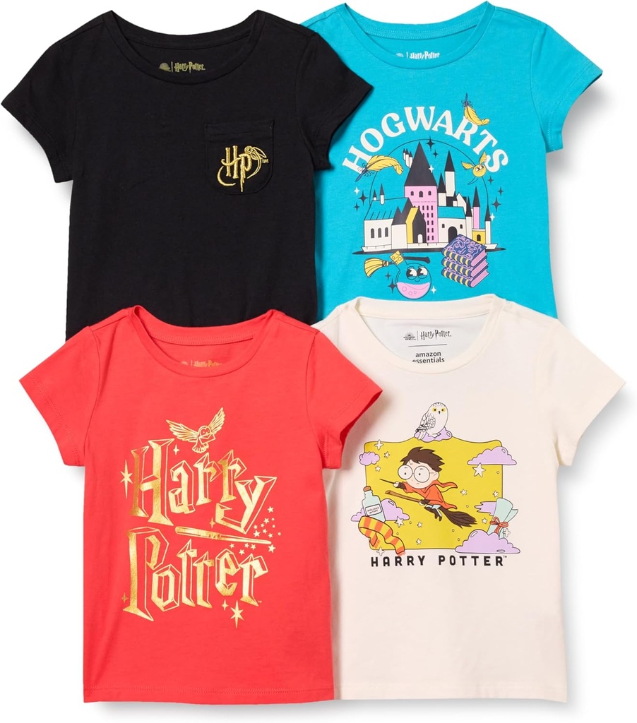 Girls and Toddlers' Short-Sleeve T-Shirts (One Size)
