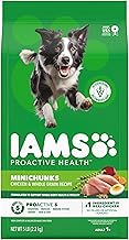 IAMS Proactive Health Adult Minichunks Dry Dog Food Chicken & Whole Grain Recipe, 5 lb. Bag (One Size)
