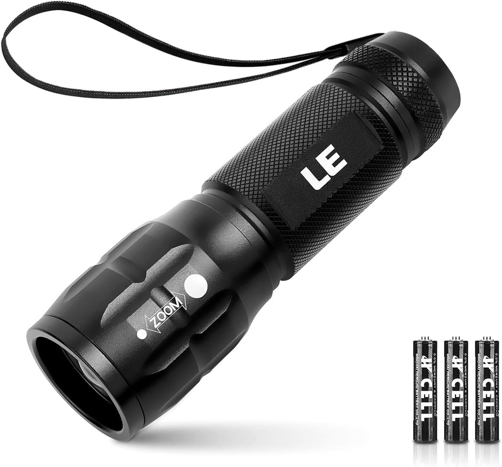 outdoor camping equipment lighting ever led flashlights high lumens small flashlight waterproof adjustable focus flash light for outdoor emergency aaa batteries included tactical camping accessories