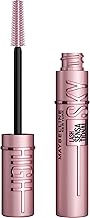 美妆 maybelline lash sensational sky high washable mascara makeup volumizing lengthening defining curling multiplying buildable formula blackest black 1 count