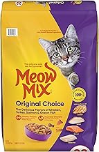休闲食品 meow mix original choice dry cat food 22 pound bag