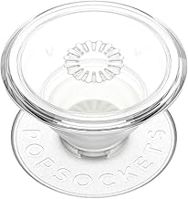 PopSockets Adhesive Phone Grip, Holder, Phone Stand - Clear