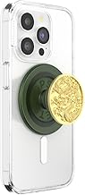 PopSockets Phone Grip for MagSafe with Kickstand, Magnetic Stand, Swappable Top, Secure Hold for iPhone MagSafe Cases, Phone & Tablet Grip - Enamel Dragon