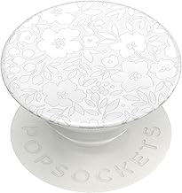 PopSockets Phone Grip with Expanding Kickstand, Adhesive Grip, Cute PopSockets - Blanc Fresh