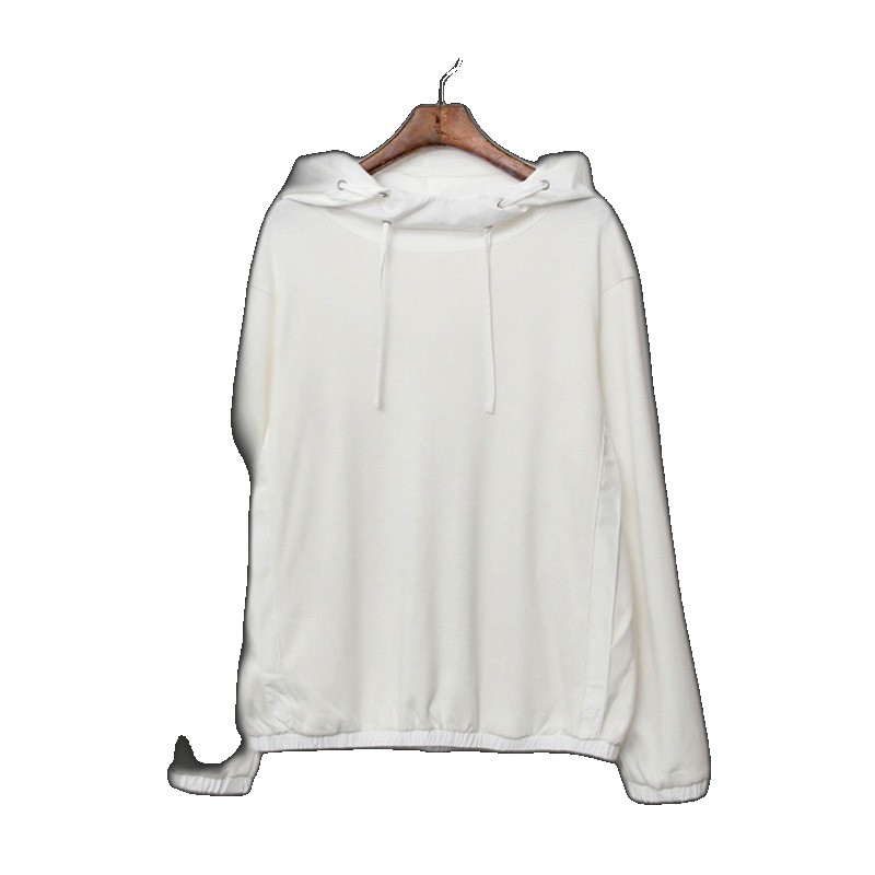 Popular 2021 Korean style autumn and winter new hooded loose women's velvet sweatshirt design niche TH TH (One Size)