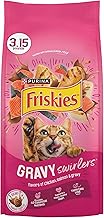 Purina Friskies Gravy Swirlers With Flavors of Chicken, Salmon and Gravy Dry Cat Food - 3.15 lb. Bag (One Size)