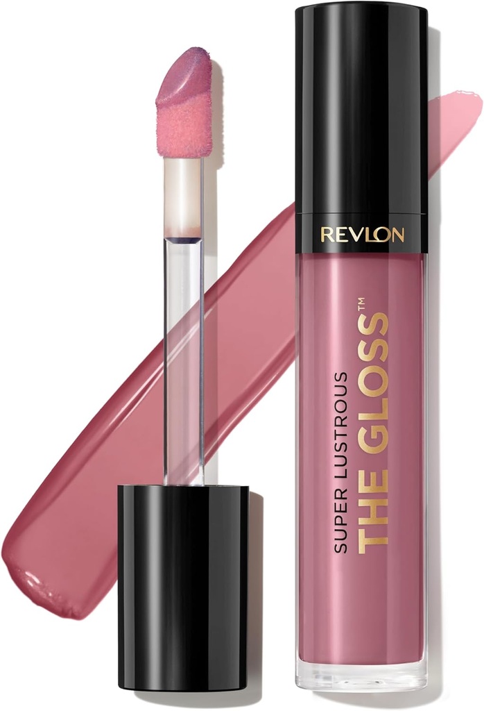 revlon super lustrous lip gloss non-sticky hydrating high shine finish 306 taupe luster 0 13 oz (One Size)