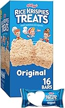 Rice Krispies Treats Crispy Marshmallow Squares, Kids Snack Box, Cereal Bars, Original (16 Bars) (One Size)