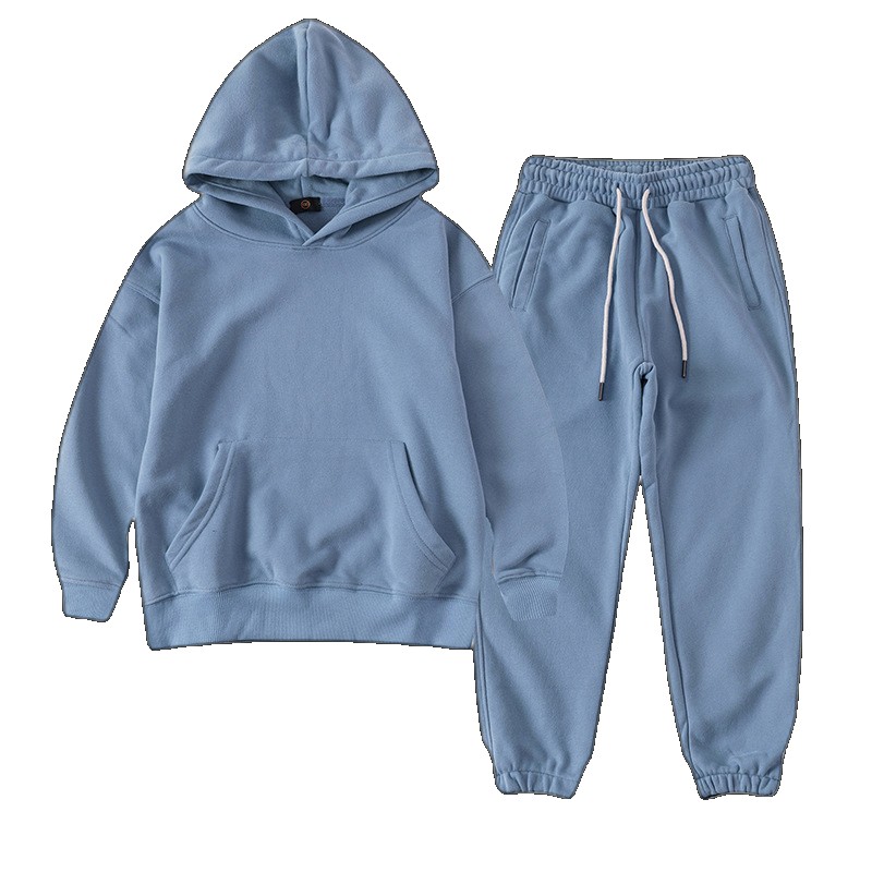 TILANI children's clothing autumn European and American trendy brand solid color medium large sweater suit for boys girls girls (One Size)