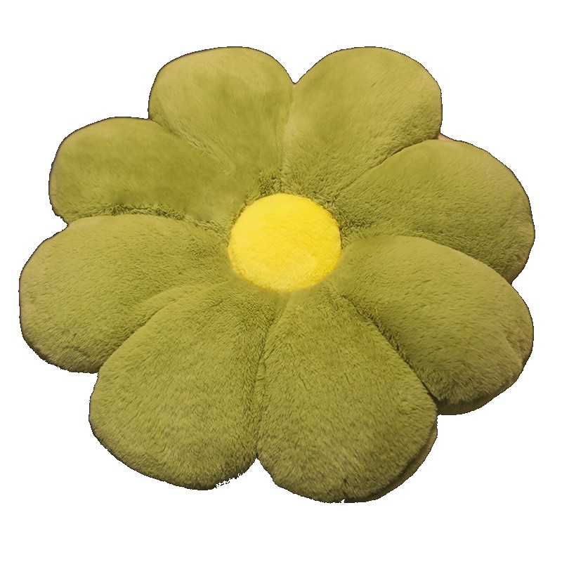 Tatami manufacturers wholesale small daisy flower pillow net red sun petal cushion bedside office nap pillow (One Size)