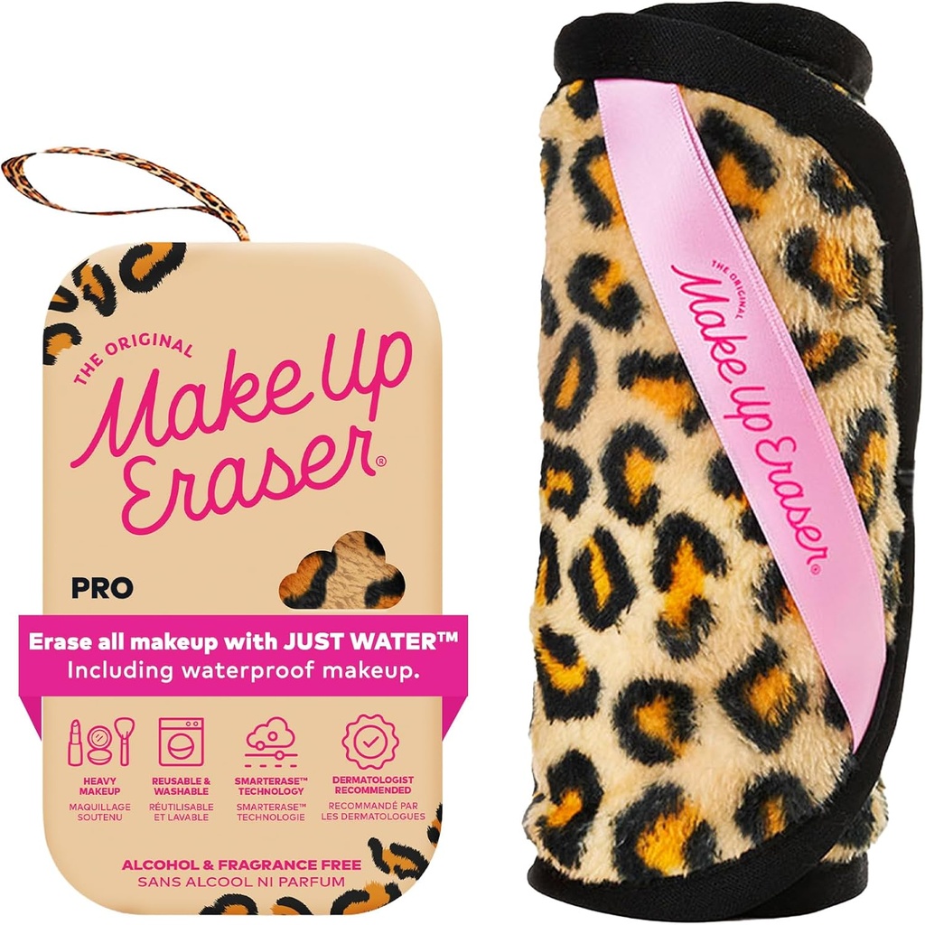 The Original MakeUp Eraser PRO, Effortlessly Remove All Makeup Using Only Water, Including Waterproof Mascara, Eyeliner, Foundation, Lipstick, Sunscreen