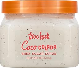 Tree Hut Coco Colada Shea Sugar Scrub, 18 oz, Ultra Hydrating and Exfoliating Scrub for Nourishing Essential Body Care (One Size)