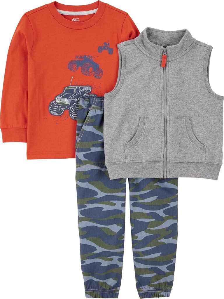 baby-boys 3-piece Playwear Set