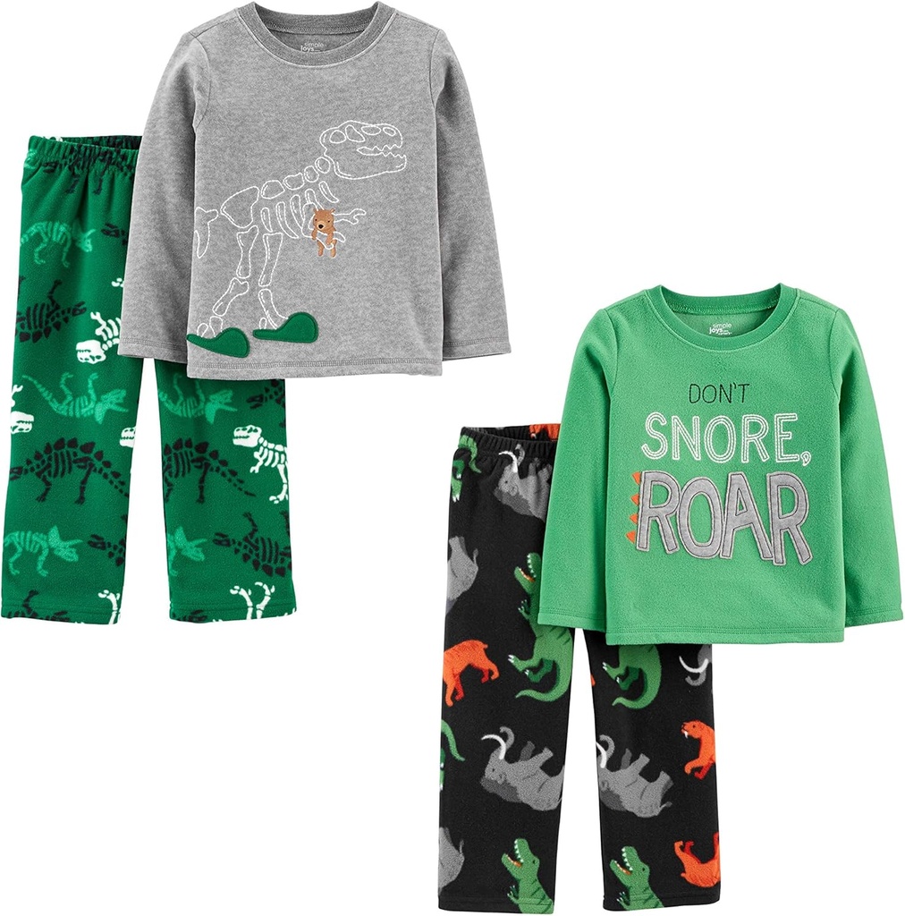 boys 4-piece Pajama Set (One Size)