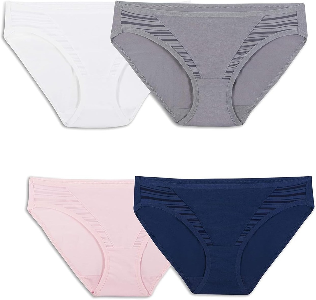 womens Breathable Underwear, Moisture Wicking Keeps You Cool & Comfortable, Available in Plus Size (One Size)
