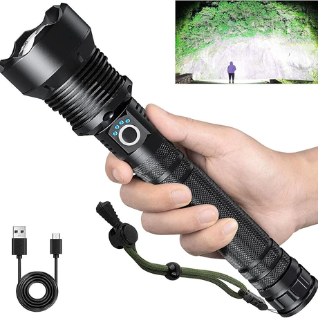 outdoor camping equipment led emergency handheld flashlight 4 pack adjustable focus water resistant with 5 modes best tactical torch for hurricane camping dog walking