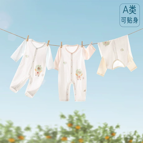 婴儿连体衣 baby girls 6-pack long-sleeve onesies bodysuits